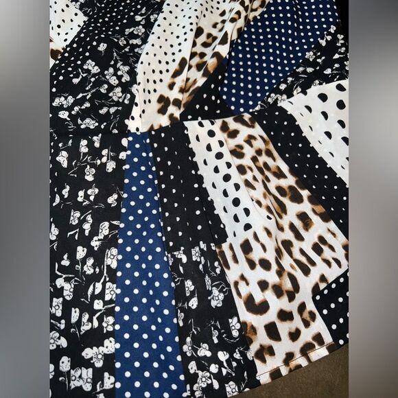 Cabi Crossover Cami Polka dot & animal print Size 8 EUC - Picture 4 of 9